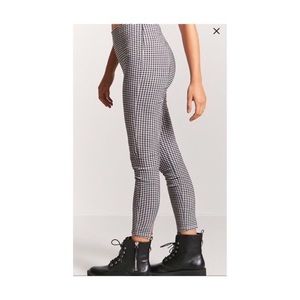 F21 Gingham pants